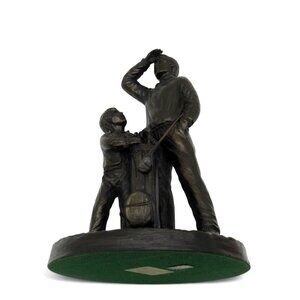 JEANNE RYNHART Handcast Bronze Golfer and Child Limited Edition 10" Ireland
